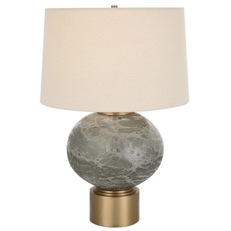 Uttermost - Lunia Gray Glass Table Lamp - 30200-1