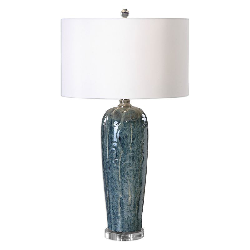 Uttermost - Maira Blue Ceramic Table Lamp - 27130-1