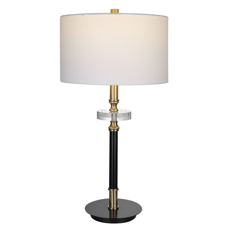 Uttermost - Maud Aged Black Table Lamp - 29991-1