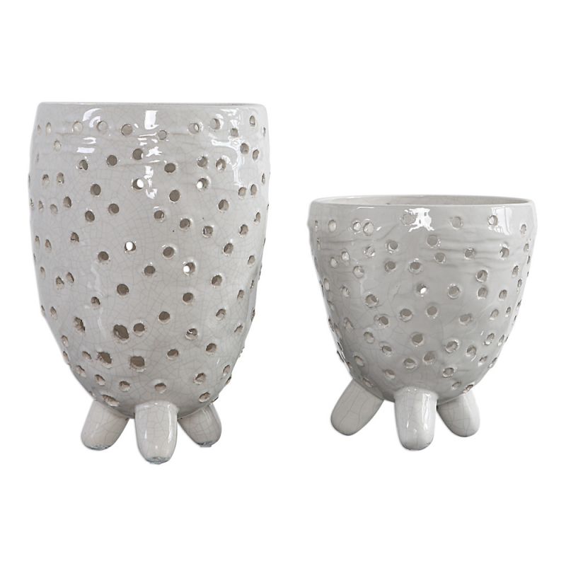 Uttermost - Milla Mid-Century Modern Vases (Set of 2) - 17527