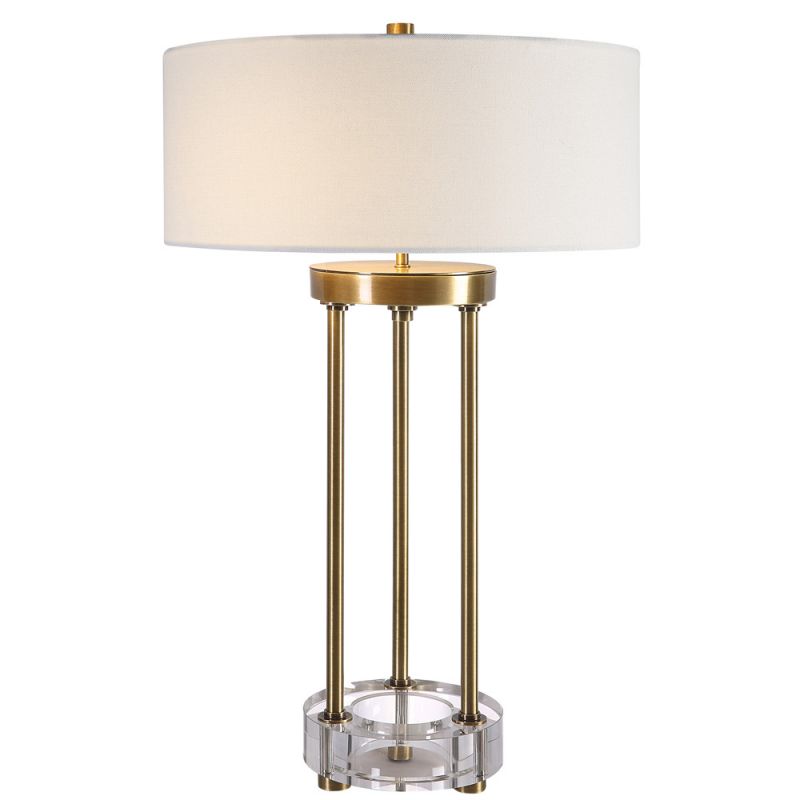 Uttermost - Pantheon Brass Rod Table Lamp - 30013-1