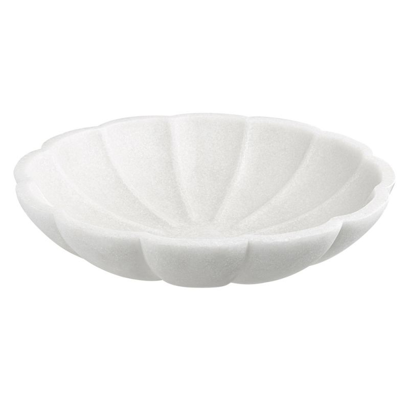Uttermost - Petal Ivory Ricestone Bowl - 18034