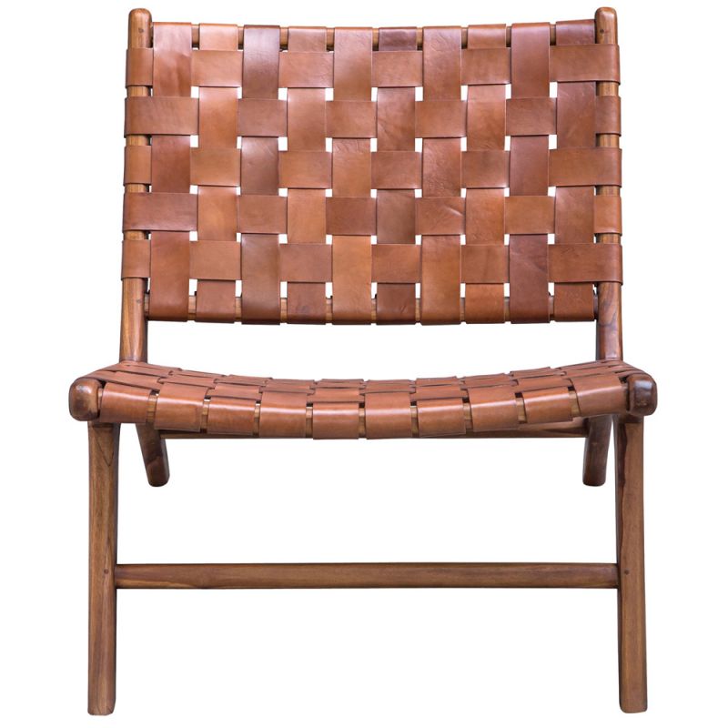 Uttermost - Plait Woven Leather Accent Chair - 25484