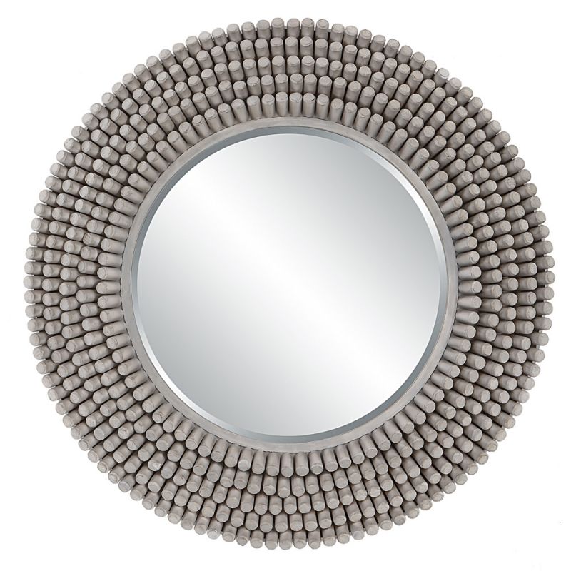 Uttermost - Portside Round Gray Mirror - 09873