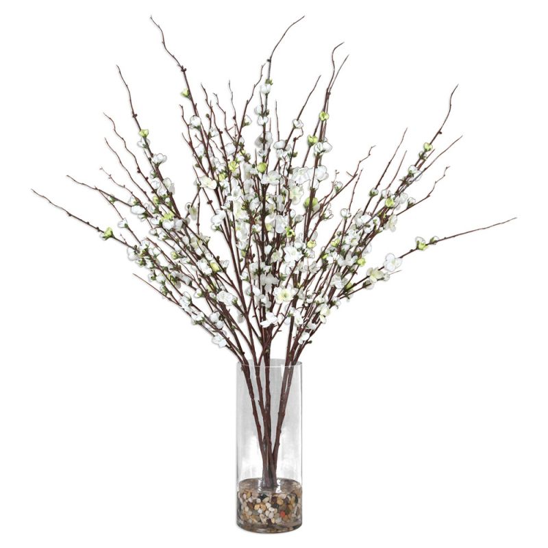 Uttermost - Quince Blossoms Silk Centerpiece - 60128