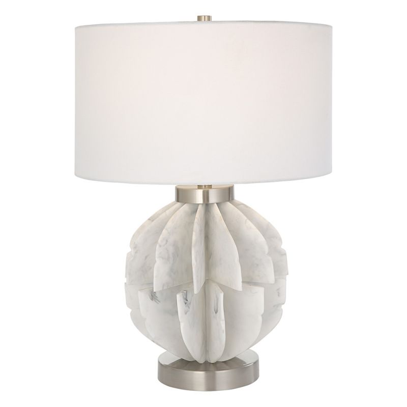 Uttermost - Repetition White Marble Table Lamp - 30015-1