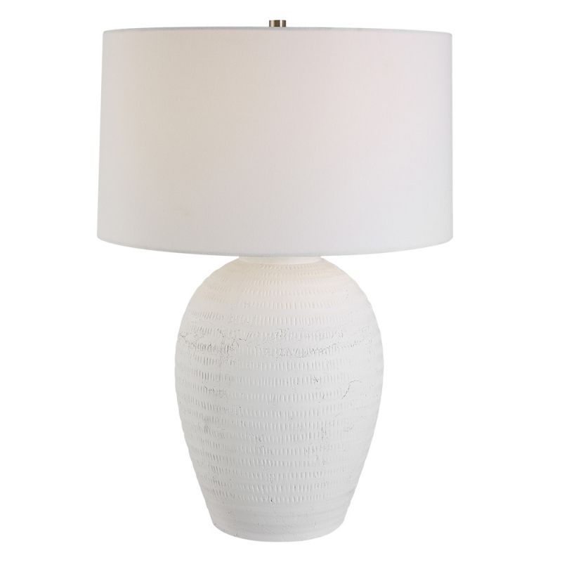 Uttermost - Reyna Chalk White Table Lamp - 30236-1