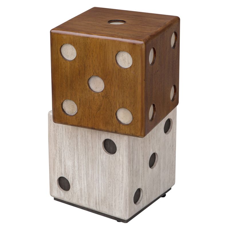 Uttermost - Roll The Dice Accent Table - 25485