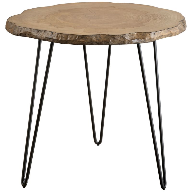 Uttermost - Runay Wood Slab Side Table - 25468