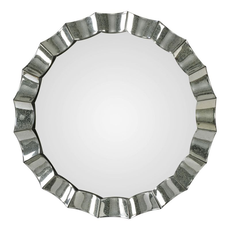 Uttermost - Sabino Scalloped Round Mirror - 09334