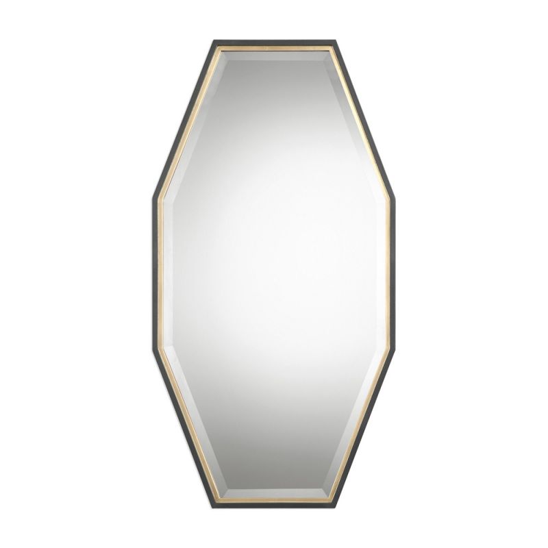 Uttermost - Savion Gold Octagon Mirror - 09258