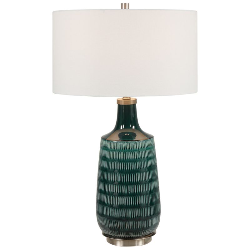 Uttermost - Scouts Deep Green Table Lamp - 28376-1
