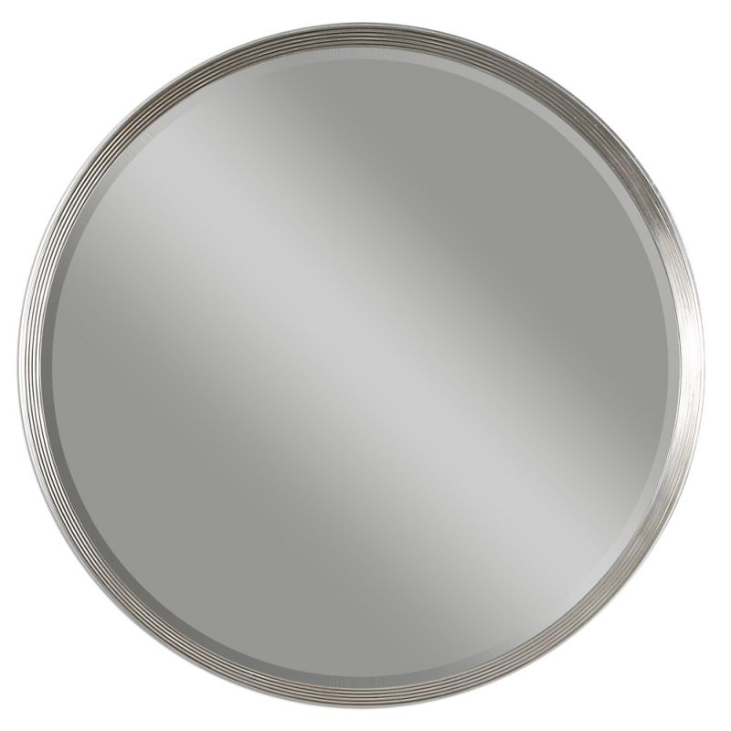 Uttermost - Serenza Round Silver Mirror - 14547