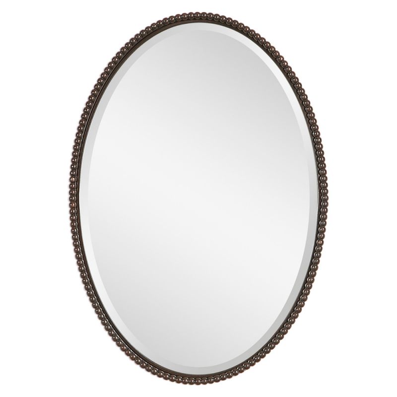 Uttermost - Sherise Bronze Oval Mirror - 01101-B