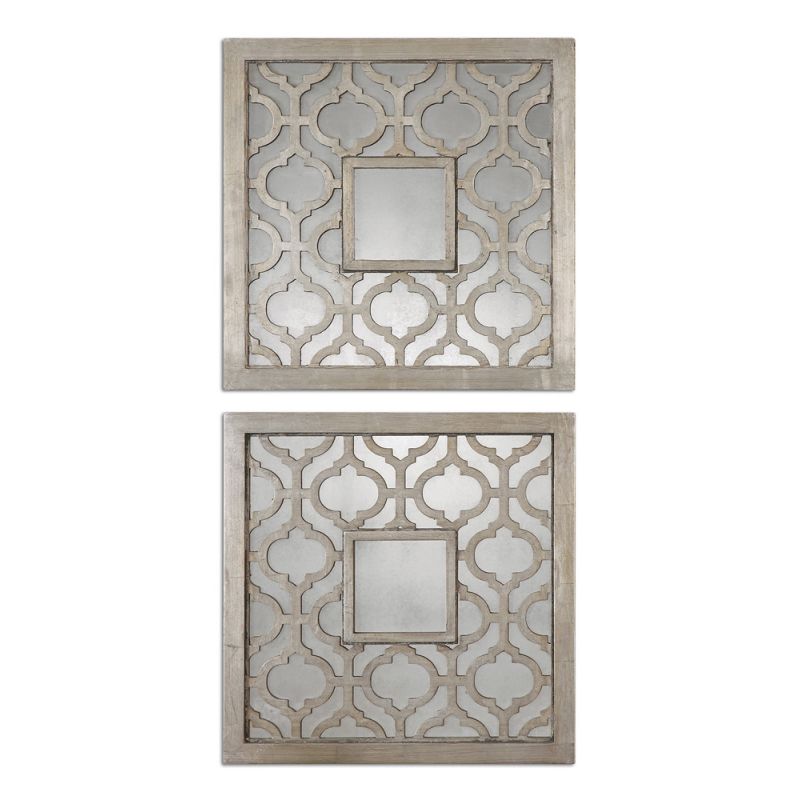 Uttermost - Sorbolo Squares Decorative Mirror Set/2 - 13808