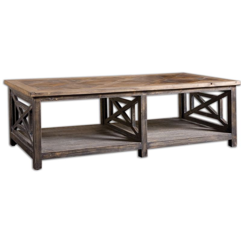 Uttermost - Spiro Reclaimed Wood Cocktail Table - 24264