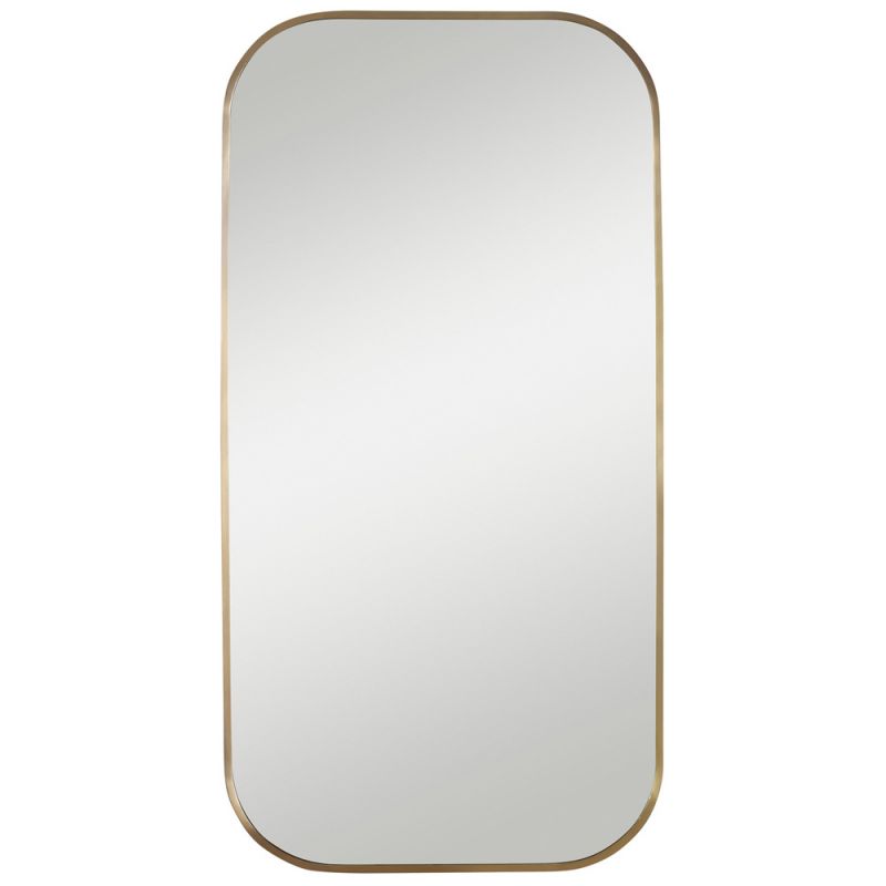 Uttermost - Taft Plated Brass Mirror - 09718