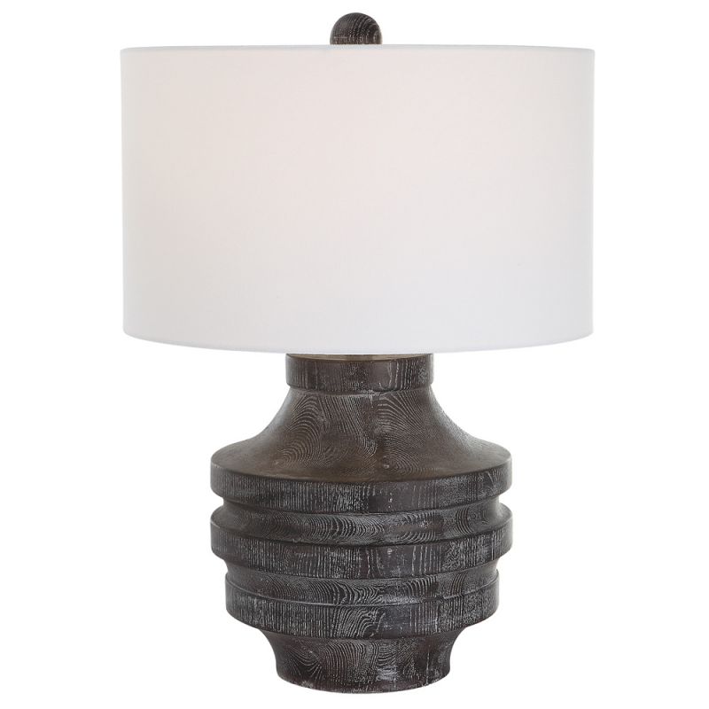 Uttermost - Timber Carved Wood Table Lamp - 30147-1