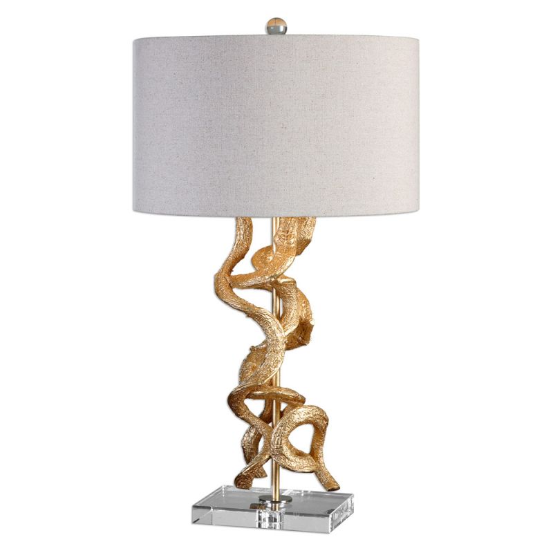 Uttermost - Twisted Vines Gold Table Lamp - 27113-1