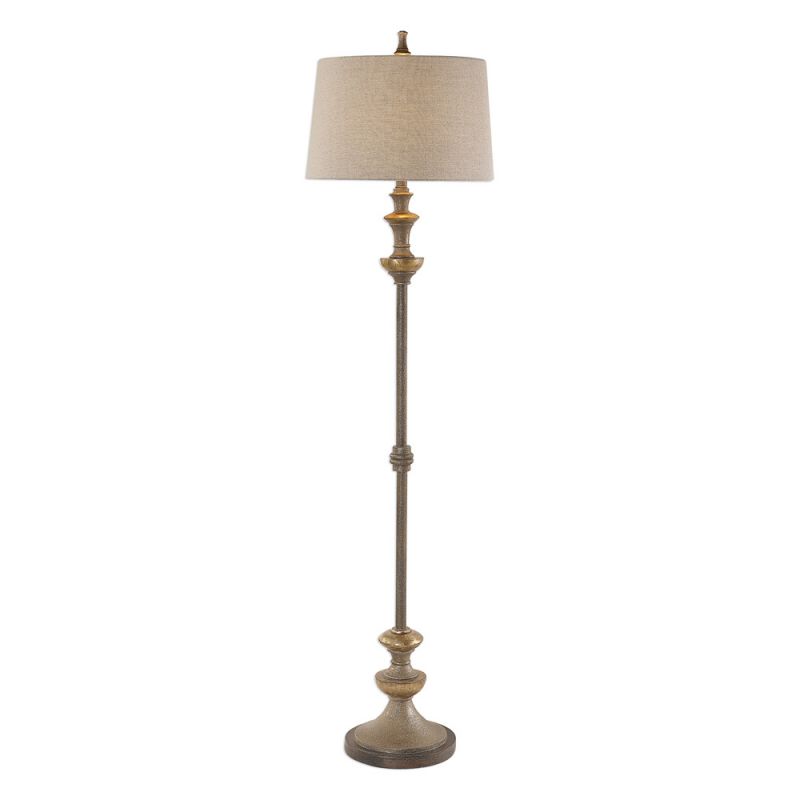 Uttermost - Vetralla Silver Bronze Floor Lamp - 28180-1