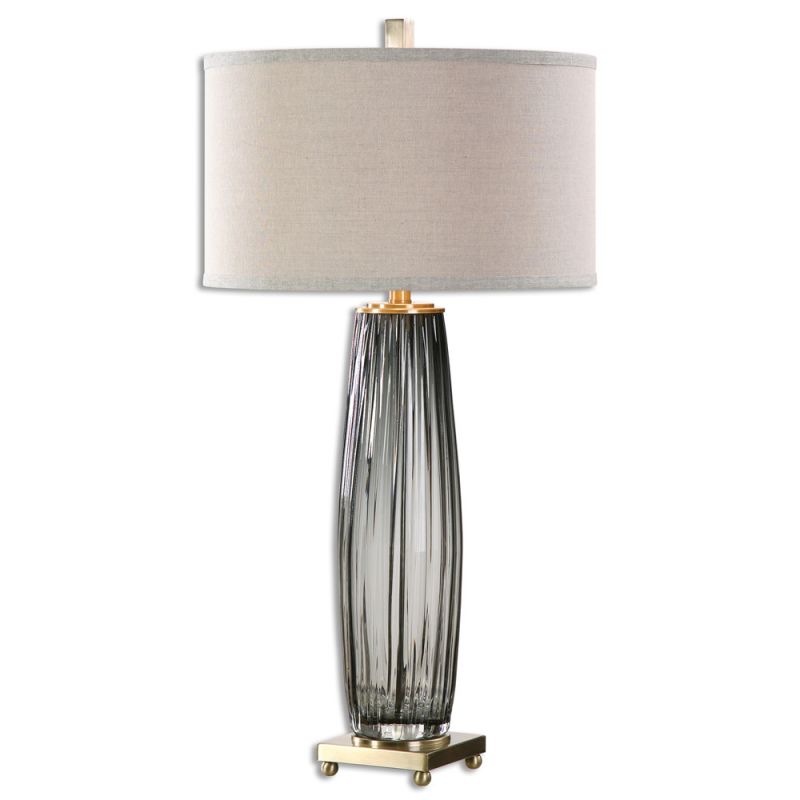 Uttermost - Vilminore Gray Glass Table Lamp - 26698-1