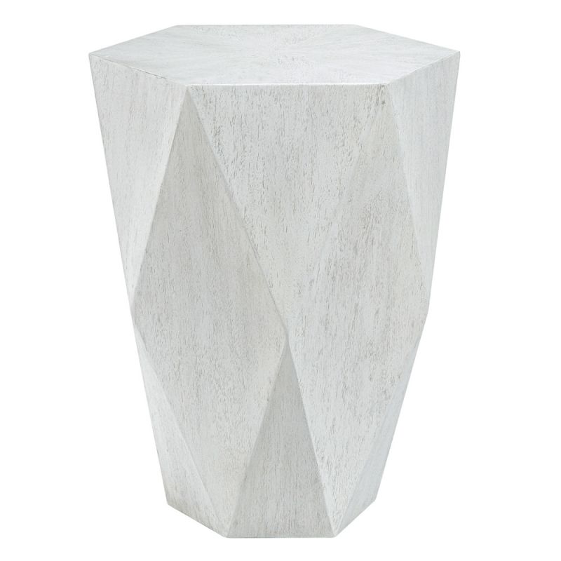 Uttermost - Volker White Side Table - 25164