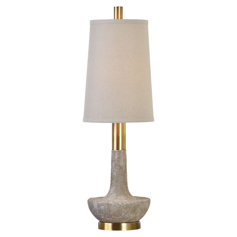 Uttermost - Volongo Stone Ivory Buffet Lamp - 29211-1