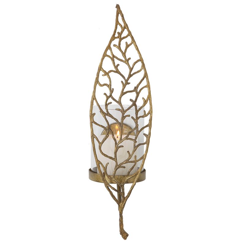 Uttermost - Woodland Treasure Gold Candle Sconce - 04334