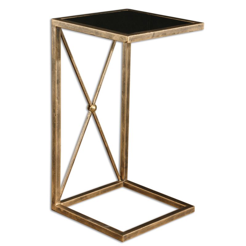 Uttermost - Zafina Gold Accent Table - 25014