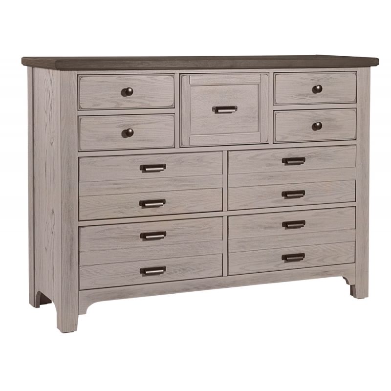 Vaughan Bassett - Bungalow Master Dresser with 9 Drawers in Dover Grey/Folkstone - 741-002