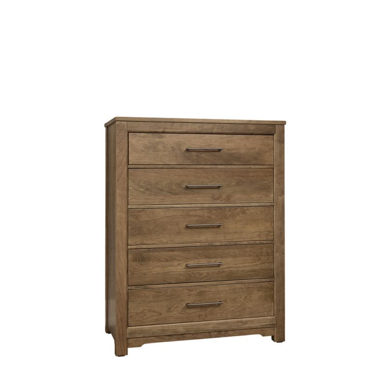 Vaughan Bassett - Crafted Cherry - Artisan and Post Chest With 5 Drawers - 151-115