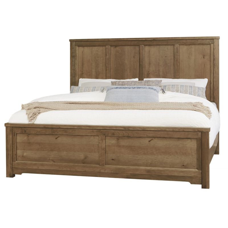 Vaughan Bassett - Crafted Cherry - Artisan and Post King Six Panel Bed - 151-668-866-933-MS2