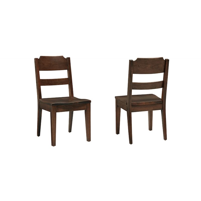 Vaughan Bassett - Crafted Cherry - Artisan and Post Ladderback Side Chair (Set of 2) - 150-010