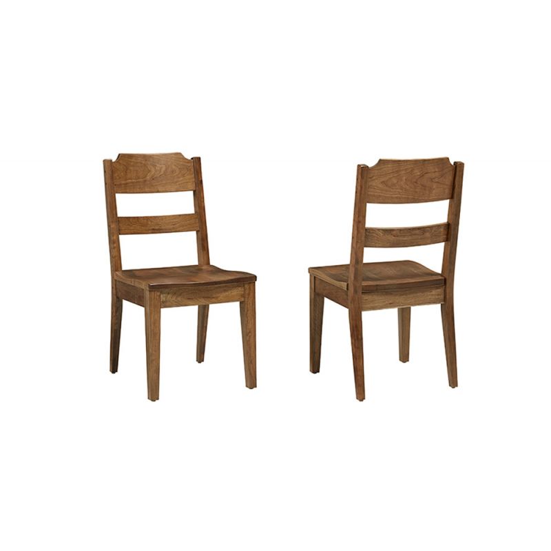 Vaughan Bassett - Crafted Cherry - Artisan and Post Ladderback Side Chair (Set of 2) - 151-010