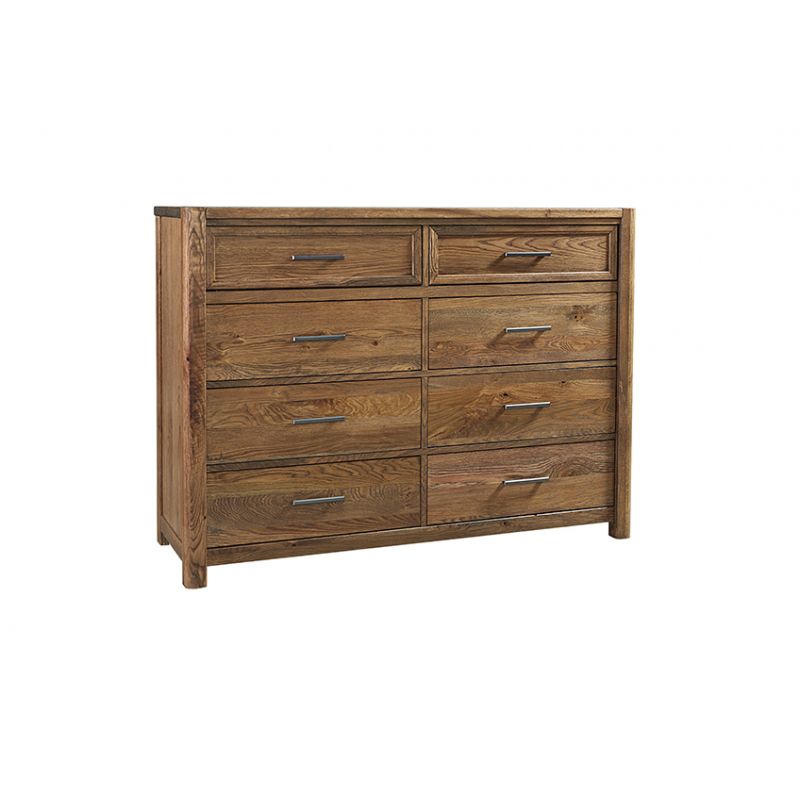 Vaughan Bassett - Crafted Oak - LMCo Home Dresser With 8 Drawers - 790-003