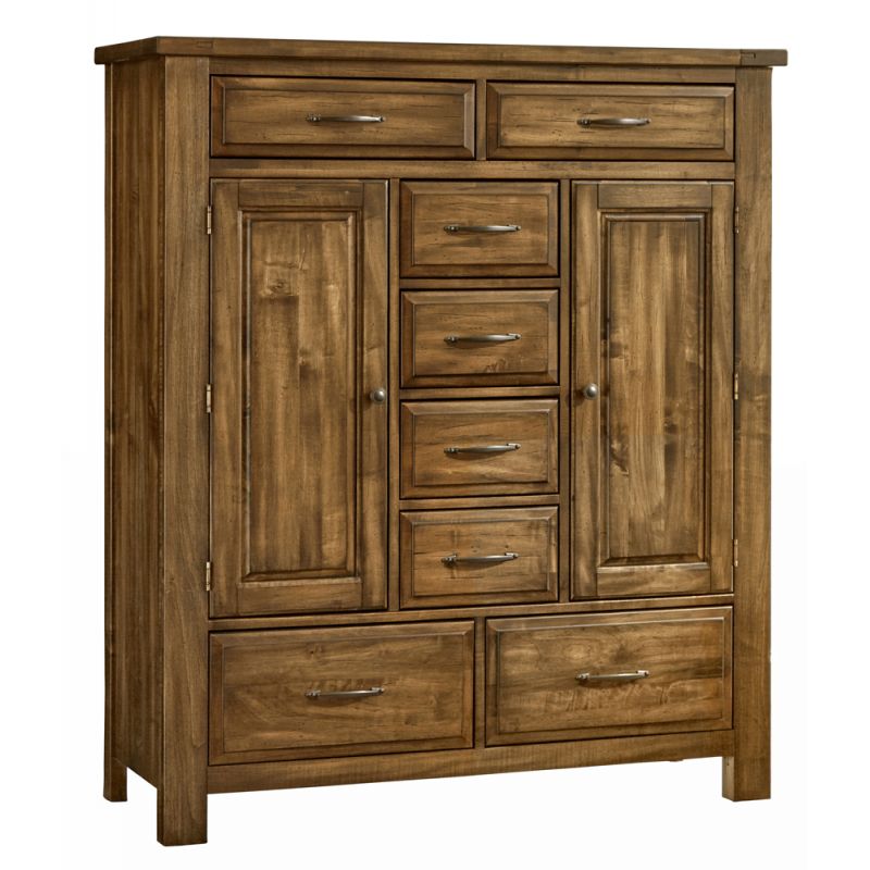 Vaughan Bassett - Maple Road Sweater Chest with 8 Drawers in Antique Amish - 118-116