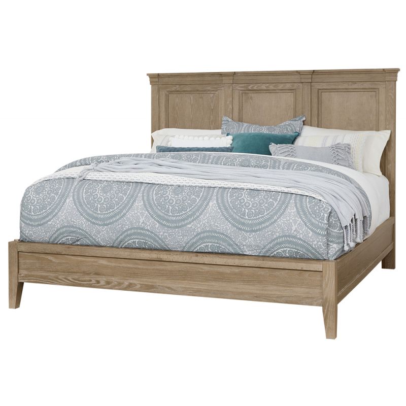 Vaughan Bassett - Passageways Queen Mansion Bed With Low Profile Footboard in Deep Sand - 141-559-755-822