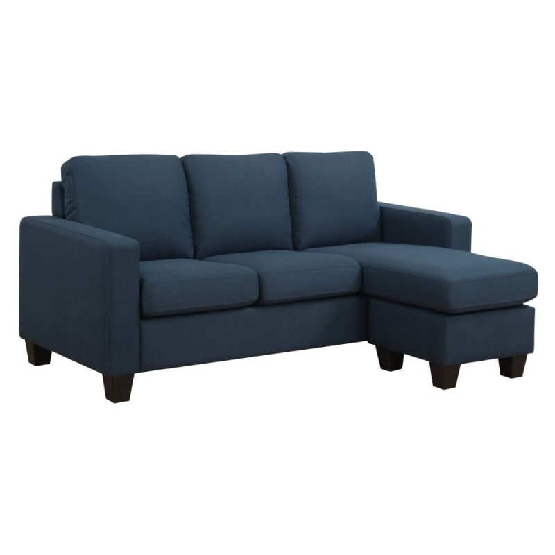 Wallace & Bay - Mcconnell Blue Sectional Chofa with Two-In-One Reversible Chaise - U510424