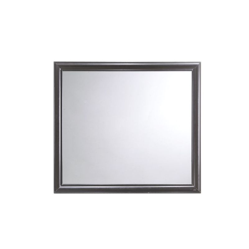 Wallace & Bay - Myers Dark Chocolate Mirror with Beveled Glass And Wood Frame - B510109