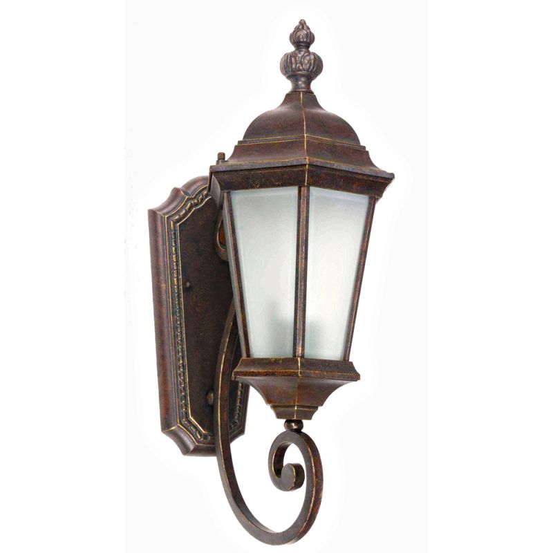 Yosemite Home Decor - Brielle 1 Light Exterior Lighting Wall Mount in Brown Finish - FL5120BR