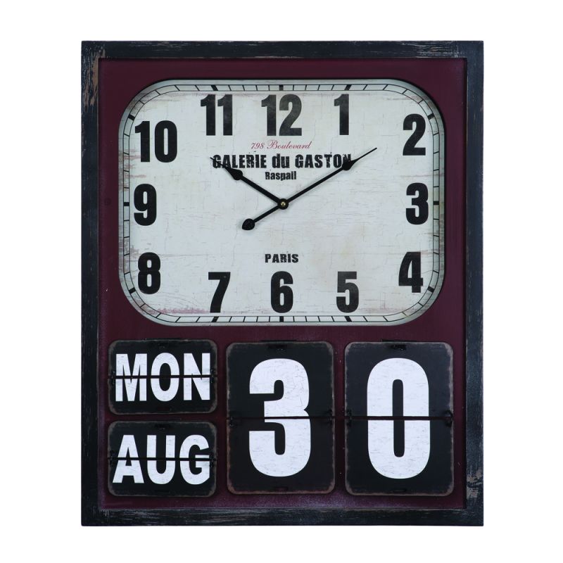 Yosemite Home Decor - Rectangular Wall Clock with Glass - CLKC1294