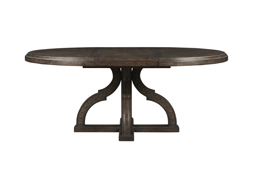 A R T Furniture Vintage Salvage Aiden Round Dining Table In Walnut 231224 2812