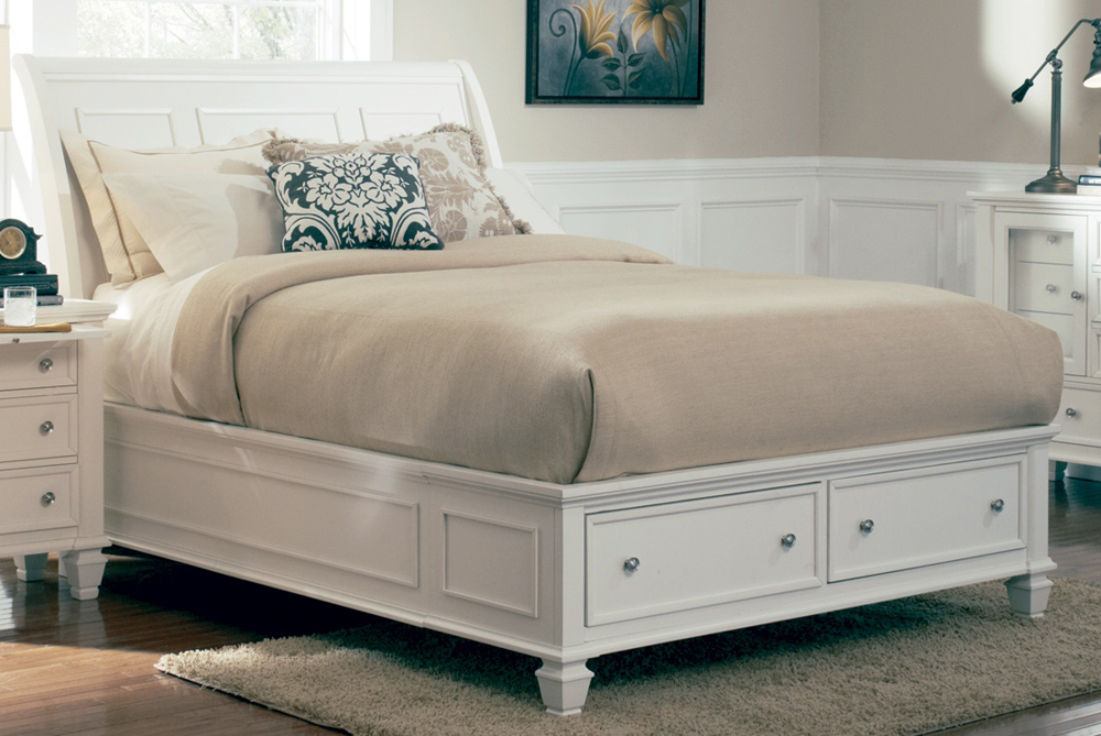 Louis Philippe Cappuccino Queen Sleigh Bed from Coaster (202411Q)