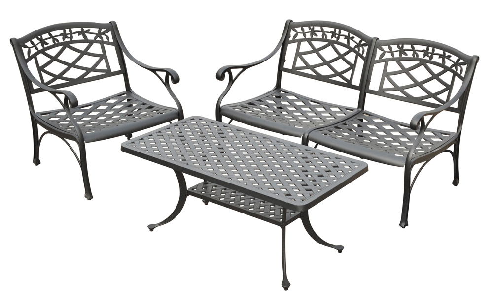 Crosley Furniture - Sedona 3 Piece Cast Aluminum Outdoor
