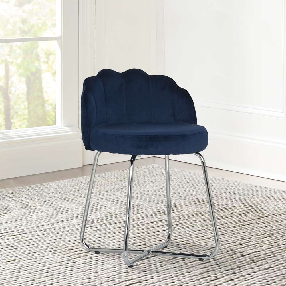 Metal 2024 vanity stool