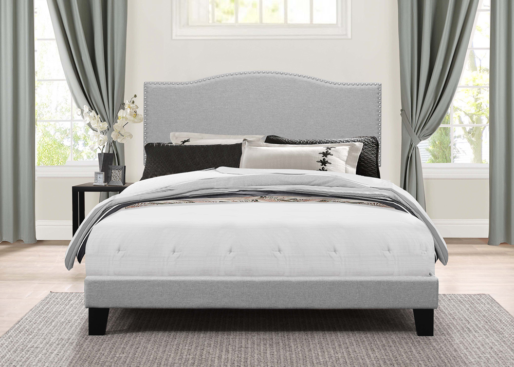Hillsdale - Kiley Bed in One - King - Glacier Gray Fabric - 2011-660