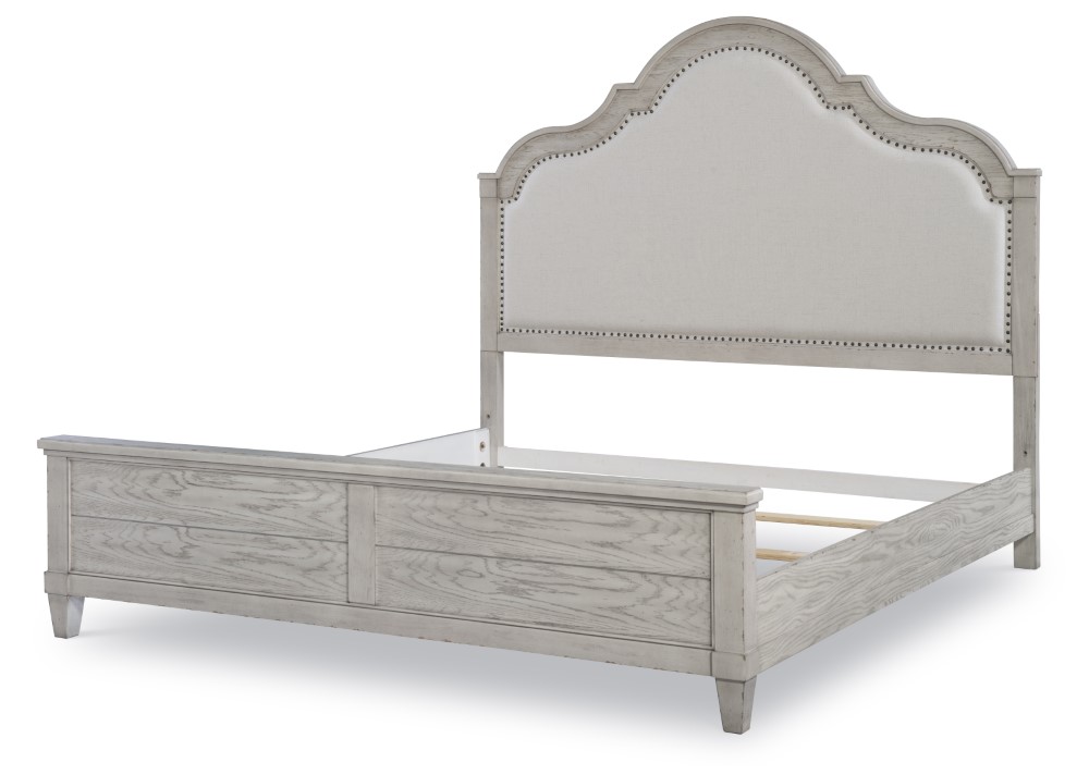 Legacy Classic Furniture Belhaven Complete California King Upholstered Panel Bed 9360 4207k