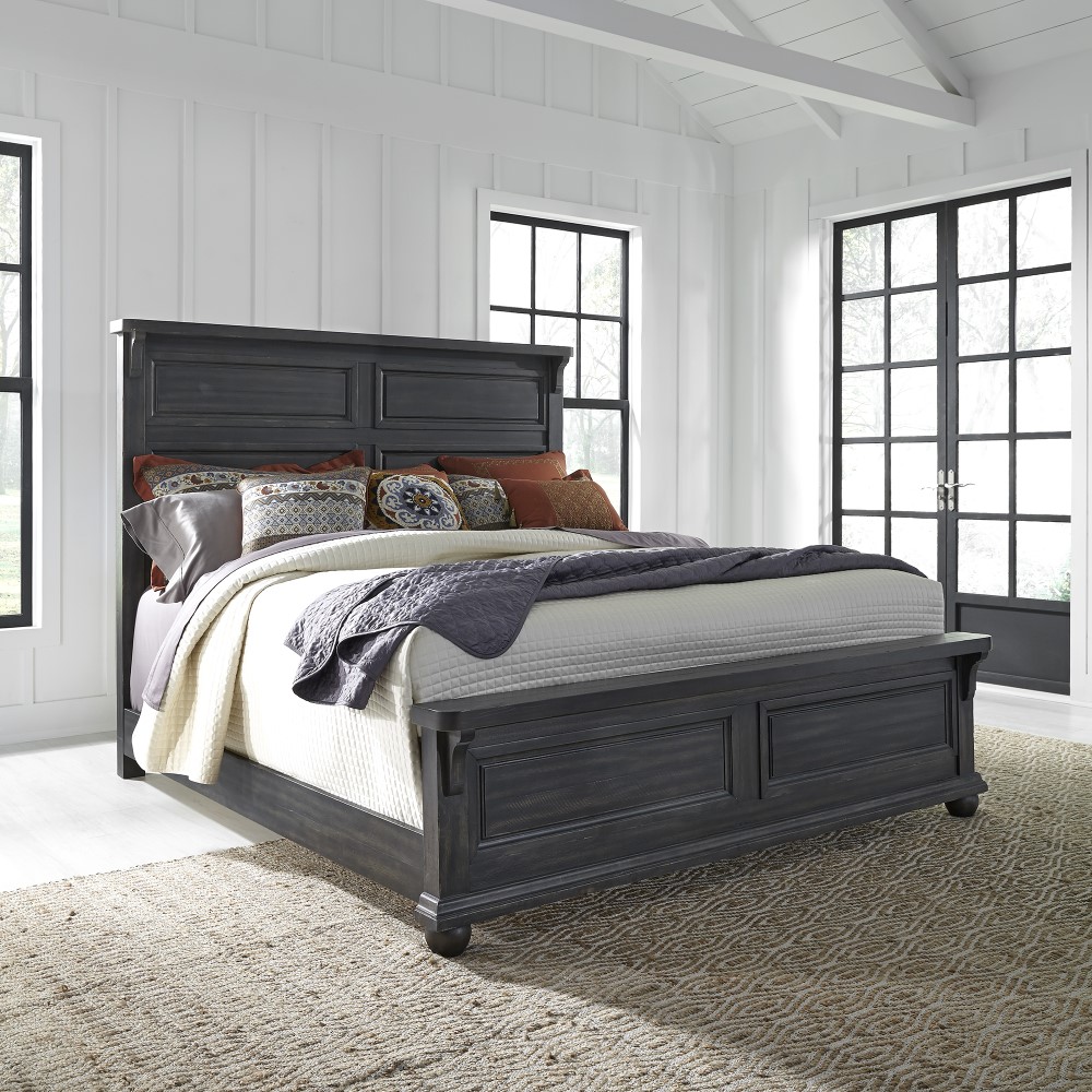 Liberty Furniture - Harvest Home King Panel Bed - 879-BR-KPB