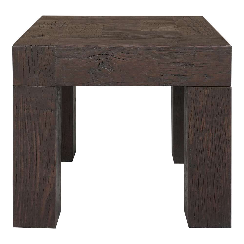 Moes Home Evander Side Table Rustic Brown VL105903