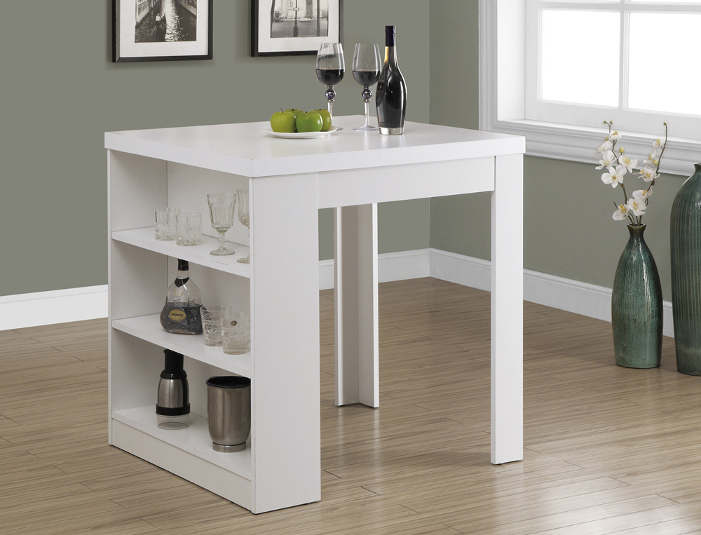 Monarch Specialties Dining Table 32x, Monarch Dining Table White